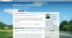 Desktop Screenshot of codingthoughts.com